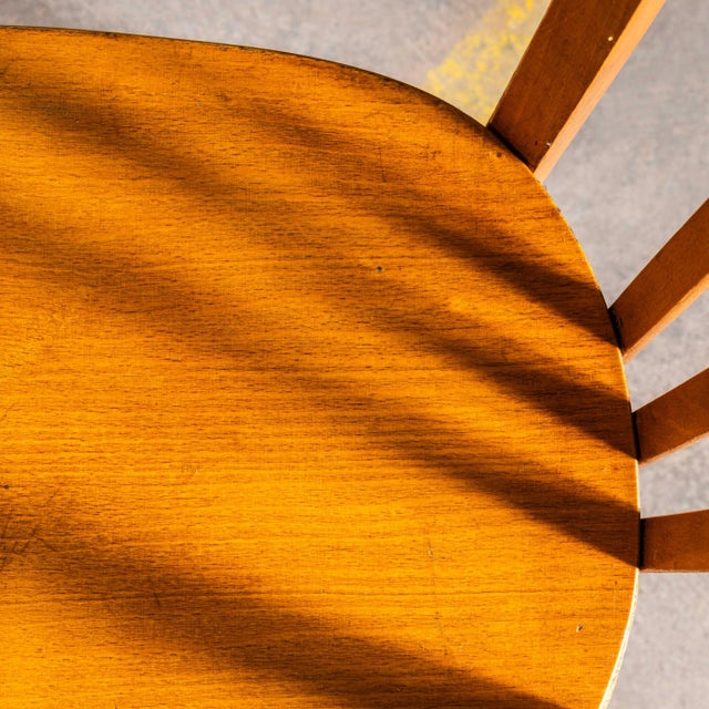 1950s Bentwood Dining Chairs from Baumann, 1950s, Set of 6 For Sale - Image 5 of 10