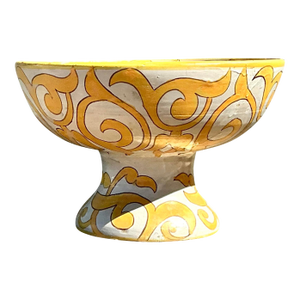 Vintage Italian Glazed Ceramic Bowl