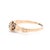 Antique Tulip .25ctw Diamond Ring, 14k Yellow Gold, Ring Size 7 For Sale - Image 4 of 5