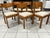 Vintage Orme Chairs attributed to Maison Regain, France, 1980, Set of 6 For Sale - Image 9 of 18