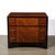Brown Art Deco Book-Matched Walnut & Black Lacquer Detailed Chest W/ Bakelite Pulls For Sale - Image 8 of 18