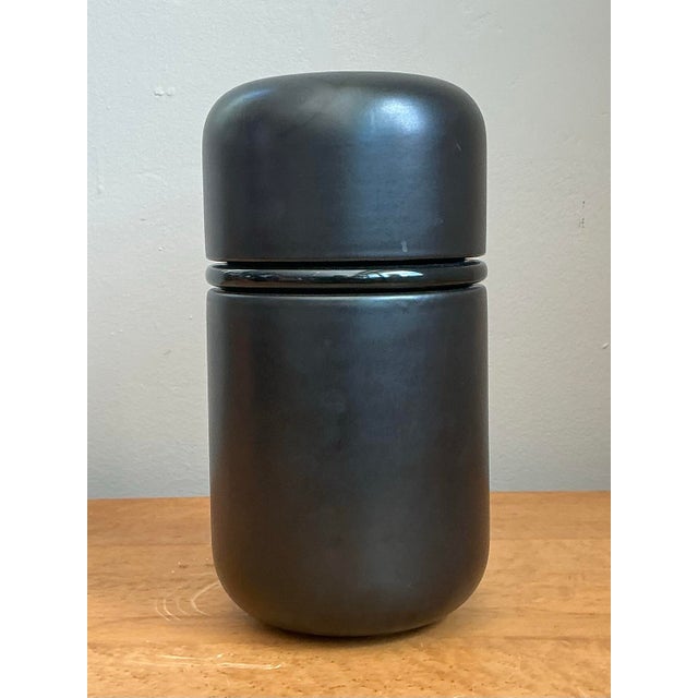 Vintage Italian Matte Ceramic Vase For Sale - Image 10 of 12