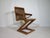 Vintage Wooden Zig Zag Chair, 1980s For Sale - Image 4 of 9