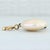 Contemporary Cultured Pearl Indicolite Charm 18k Gold Gemstone Drop Nordstrom Pendant For Sale - Image 3 of 5