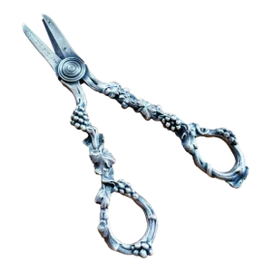1922 Silver Plated Biltmore Hotel Grape Shears