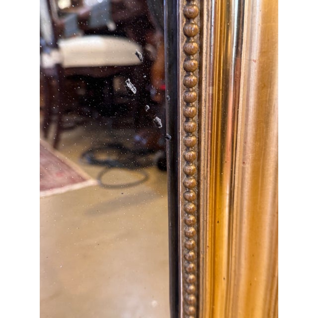 19th Century 19th Century French Camel Hump Mirror For Sale - Image 5 of 12