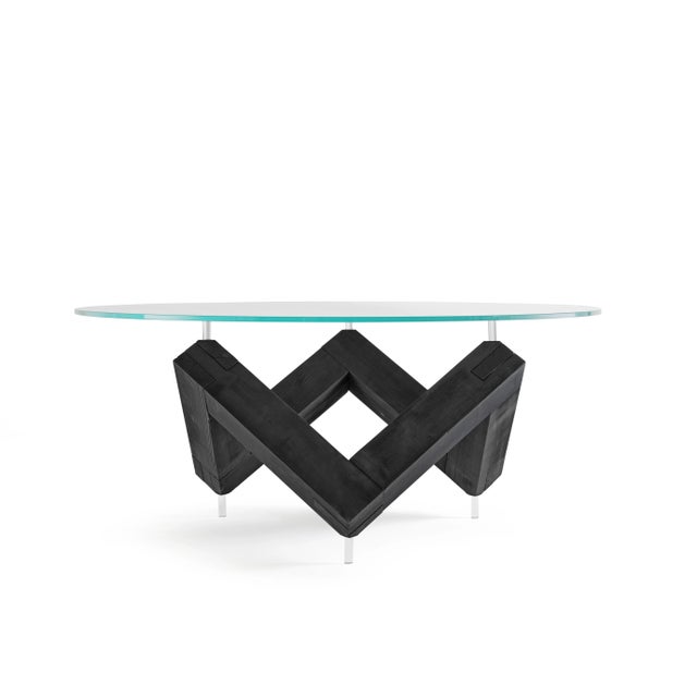 Contemporary W Coffee Table from ALBEDO, 2019 For Sale - Image 3 of 3