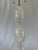 Modern Hand Carved and Polished Solid Rock Crystal Stacked Lamps With Nickel Hardware - a Pair For Sale - Image 3 of 8