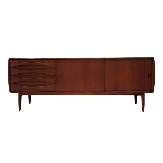 Mid-century sideboard designed by Oswald Vermaecke for V-Form - Belgium A beautiful Scandinavian-style sideboard, designed...
