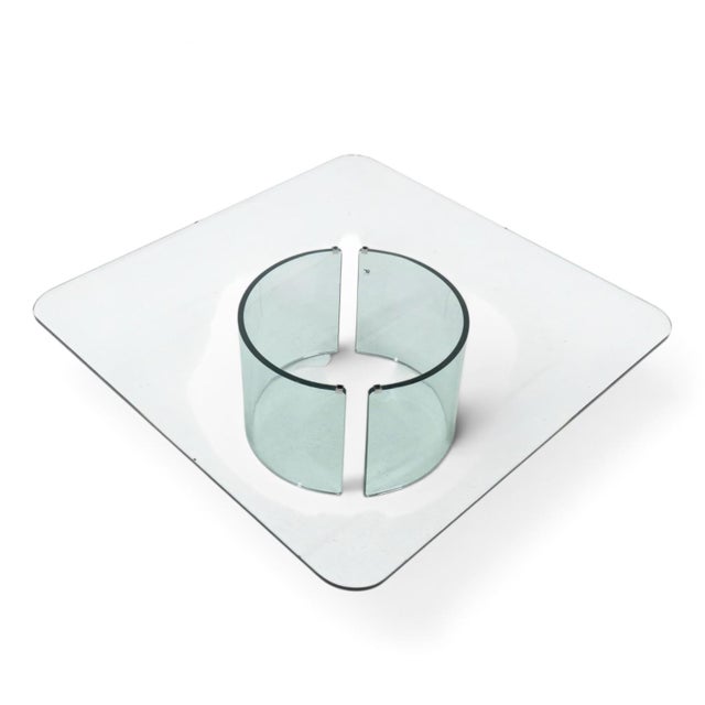 The Art of Transparency: 1970s Vintage Gallotti & Radice Coffee Table For Sale In Raleigh - Image 6 of 12