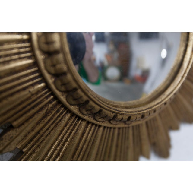 Vintage Convex Witchs Eye Sunburst Mirror, 1960s For Sale - Image 16 of 18