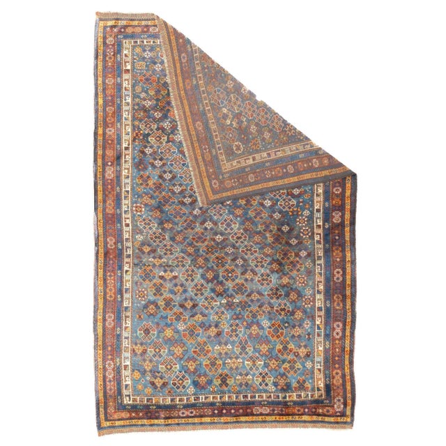 19th Century Antique Kurdish Rug 5'3'' X 8'3'' For Sale - Image 5 of 12