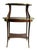 French Vintage French Louis XV Style Marquetry Two-Tier Étagère Side Table For Sale - Image 3 of 10