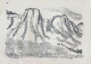Stanley Lewis, "Through The Wadi" from Wanderers Illustrations 112/225, 1964