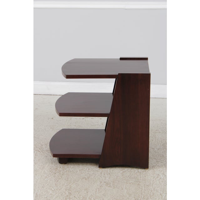 Stickley Metropolitan Cherry 3 Tiered Stand For Sale - Image 11 of 15