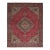 1970s Vintage Persian Handmade Wool 10x12 Red Area Rug For Sale