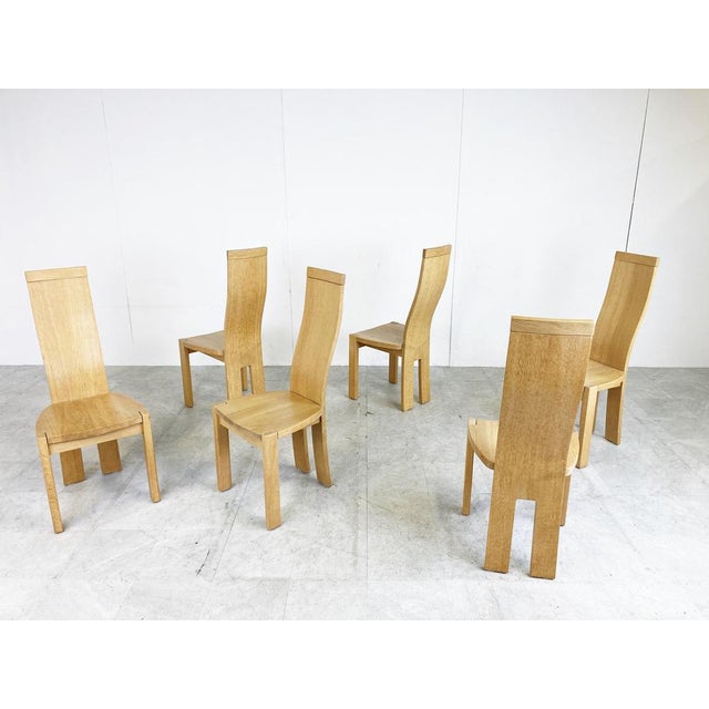 Dining Chairs by Rob & Dries Van Den Berghe, 1980s, Set of 2 For Sale - Image 9 of 12