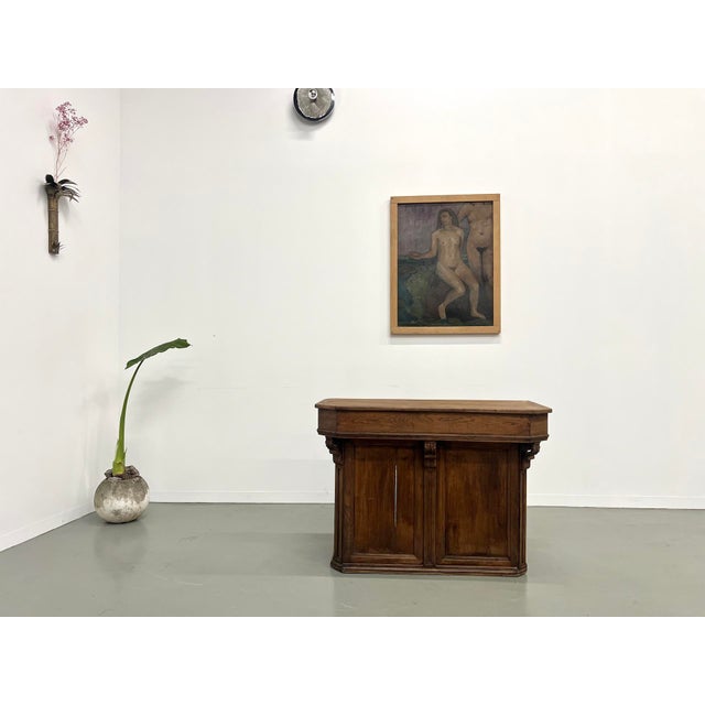 This small reception desk, an old trading post from the 1900s, has incredible charm. Completely restored by us, this piece...