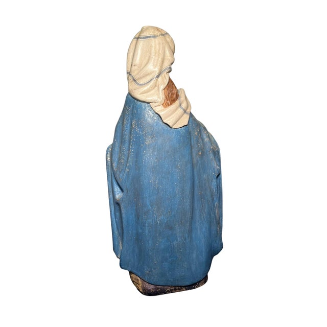 Mid 19th Century Madonna of Mercy in Her Protective Cloak For Sale - Image 10 of 11