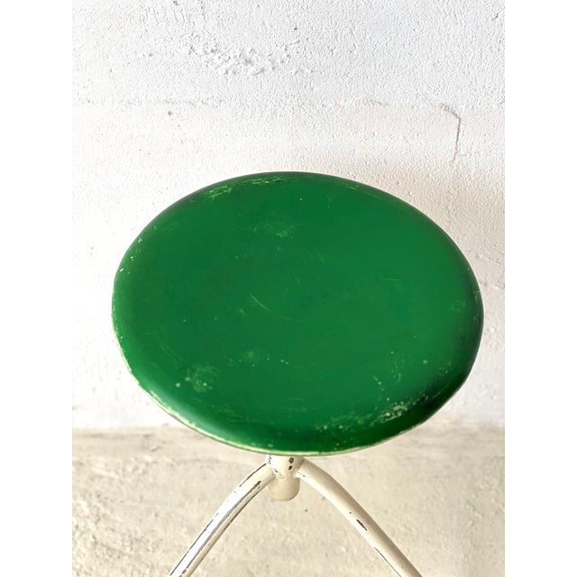 Vintage Industrial Stool, 1970s For Sale - Image 11 of 14
