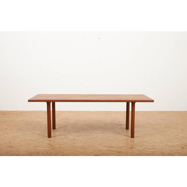 Coffee Table in Teak by Hans J. Wegner for Andreas Tuck, 1957, in Good conditions. Designed 1950 to 1959 This piece has an...