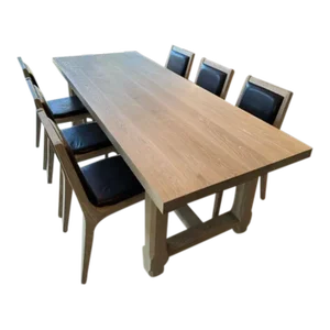R W Guild Franc Dining Table and 6 Stockholm Chairs - Set of 7