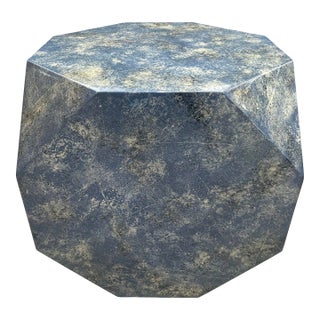 French Modern Octagonal Lacquered Table For Sale