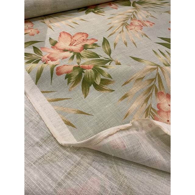 Textile Carleton V Tropical Floral Fabric - 8+ Yard For Sale - Image 7 of 8