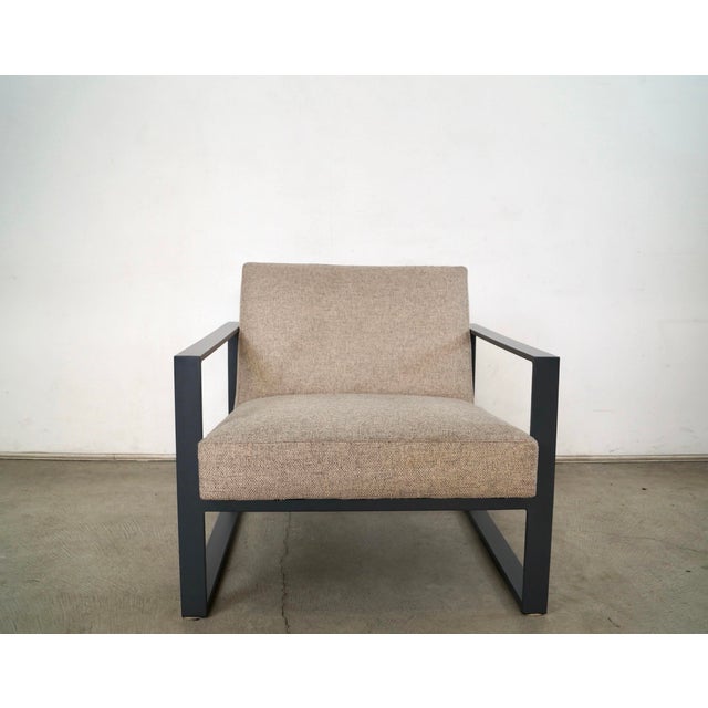 2010s 2010’s Mid-Century Modern Style Cb2 Specs Lounge Chair For Sale - Image 5 of 12