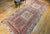 Vintage Anatolian Turkish Kilim Gallery Rug, Flat-Woven Geometric Pattern, Brick Red & Ivory, 6x14 For Sale In Chicago - Image 6 of 15
