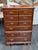 Thomasville Mid Century Thomasville Winston Court High Boy 6-Drawer Dresser For Sale - Image 4 of 12