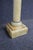 Mid 20th Century Neoclassical Banded Onyx Pedestal With Swivel Top For Sale - Image 5 of 10