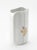 Vintage Dutch porcelain vase by Royal Schwabap. Modernist design with gold floral motif from the 1970s/80s. Features...