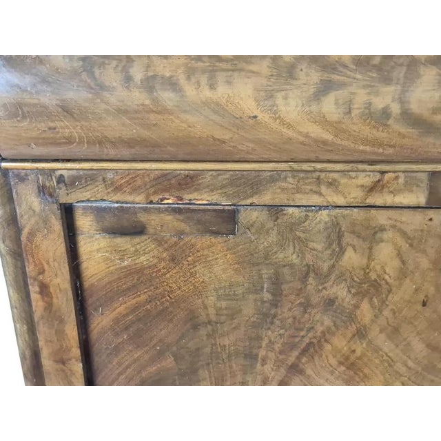 Brown Louis Philippe Sideboard in Mahogany with Sainte Anne Marble For Sale - Image 8 of 10