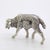 Vintage Italian Handmade Genuine Silver Detailed Sheep Figurine Miniature For Sale - Image 6 of 9