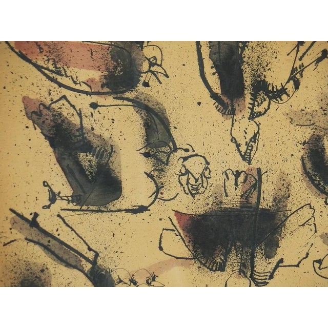 Birds, Work on Cardboard, Camilo Otero For Sale - Image 4 of 6