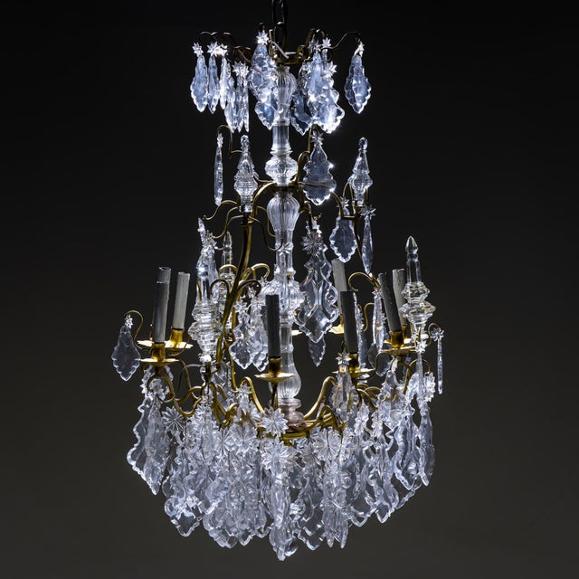 Antique French Chandelier, 1890s For Sale - Image 9 of 9