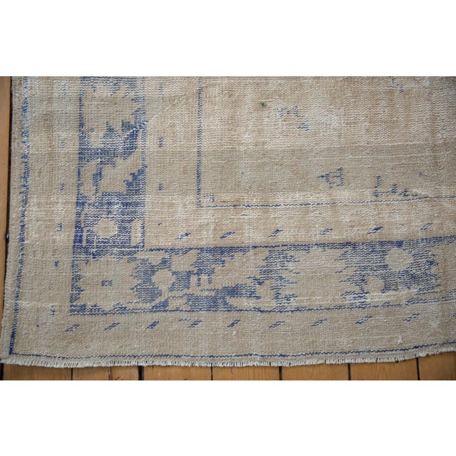 Old New House Vintage Distressed Oushak Carpet - 5'11" x 9'5" For Sale - Image 4 of 9