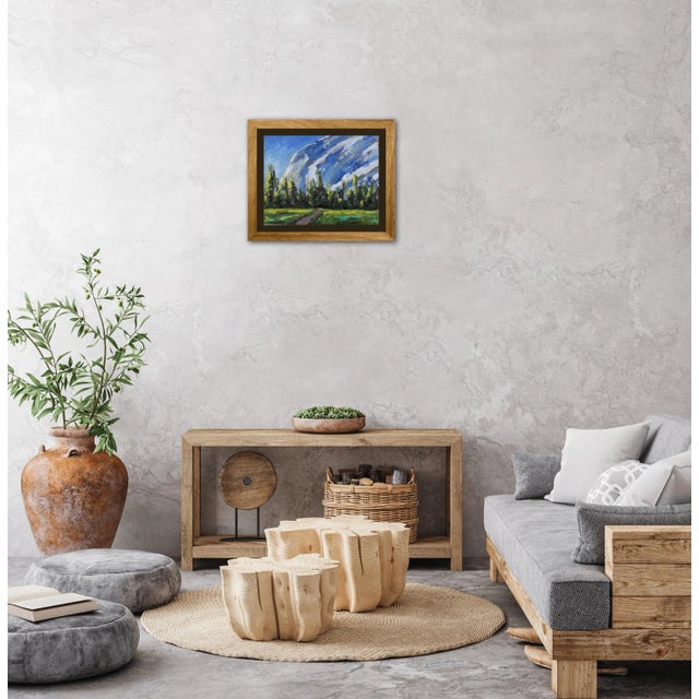 Original Oil Painting, Plein Air Landscape California - Yosemite For Sale - Image 10 of 12