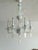 Shabby Chic Vintage Opalescent Murano Glass Chandelier For Sale - Image 3 of 13