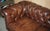 Brown Vintage Heritage Chesterfield Sofa in Brown Leather from Halo For Sale - Image 8 of 18