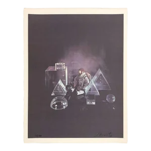 Ami Shavit Untitled (From Ten Painters on War and Peace), Hand Signed Lithograph, 1978
