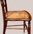 Antique American Hand Carved Walnut Accent Chair Wit Woven Cane Seat For Sale - Image 10 of 18