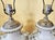 Metal Vintage Pair of Neoclassical Trophy Urn Table Lamps in White Crackle Glaze – Made in Usa For Sale - Image 7 of 18