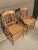 Wood Late 19th Century Antique Maple Side Chairs With Caned Seats - a Pair For Sale - Image 7 of 7