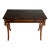 Late 20th Century Baker Milling Road Neoclassical Single Drawer Writing Desk With C-Scroll Legs For Sale
