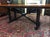 Traditional Vintage Dining Table, Trestle Table, Nichols and Stone Furniture For Sale - Image 3 of 14