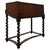 19th Century Victorian English Oak Box on Stand For Sale - Image 4 of 11