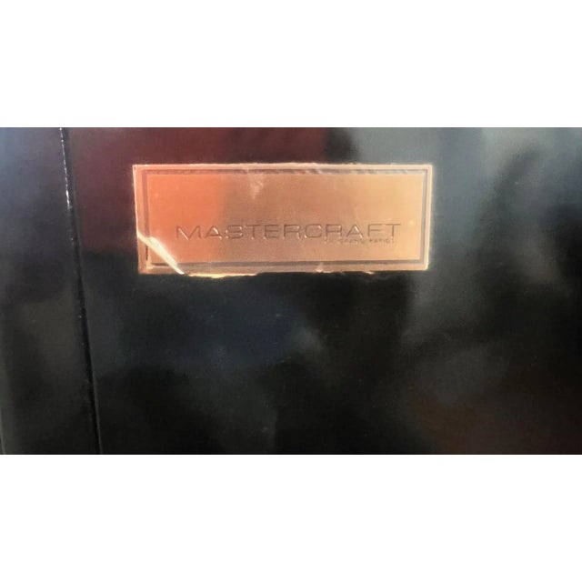 1970s Bernhard Rohne for Mastercraft "Tree of Life" Acid Etched Brass and Inlaid Sideboard For Sale - Image 12 of 12