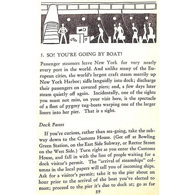 "All About New York: An Intimate Guide" 1931 James, Rian For Sale - Image 9 of 13